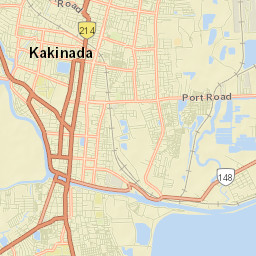 Kakinada Street Map