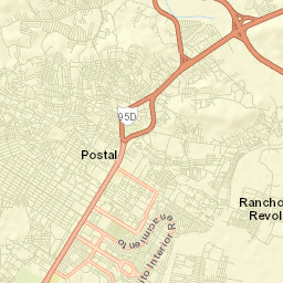 Colonia Nueva Revolución Street Map