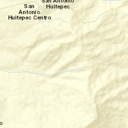San Antonio Huitepec Street Map