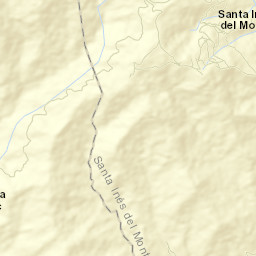 Santa Inés del Monte Street Map