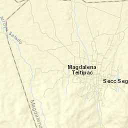 Magdalena Teitipac Street Map