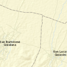 San Lucas Quiavini Street Map