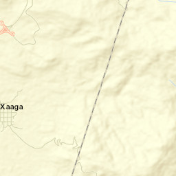 Xaaga Street Map