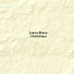 Santa María Chimalapa Street Map