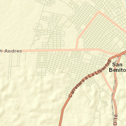 San Benito Street Map