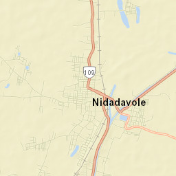 Nidadavole Street Map