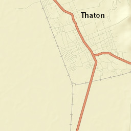 Thaton Street Map
