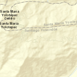 Santa María Yolotepec Street Map