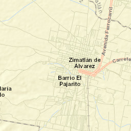 Zimatlán de Álvarez Street Map