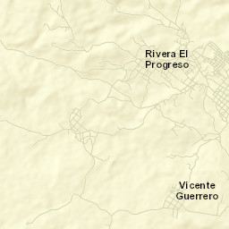 El Copalar Street Map