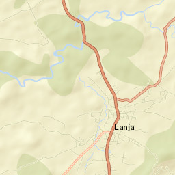 Lanja Street Map