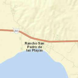 San Pedro las Playas Street Map