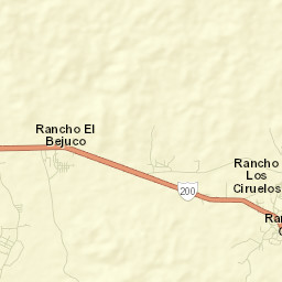 El Bejuco Street Map