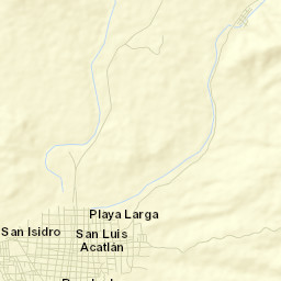 San Luis Acatlán Street Map