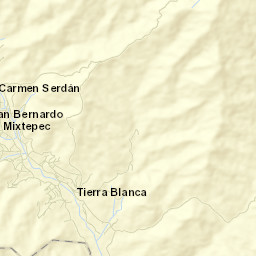 San Bernardo Mixtepec Street Map