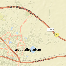 Tadepallegudem Street Map