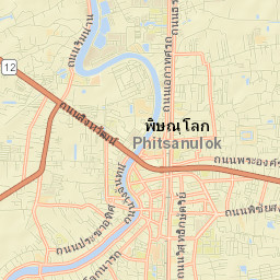 Phitsanulok Street Map
