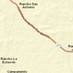 La Estación Street Map