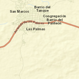 San Marcos Street Map