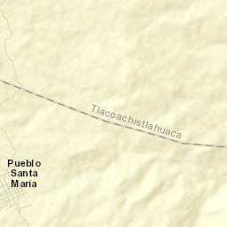 Santa María Street Map