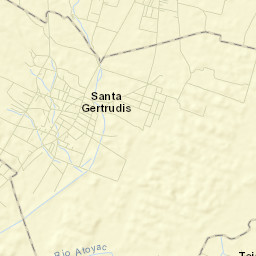 Santa Gertrudis Street Map