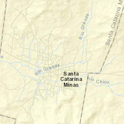 Santa Catarina Minas Street Map