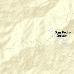San Pedro Quiatoni Street Map