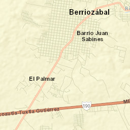 Berriozábal Street Map
