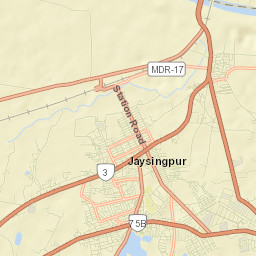 Jaisingpur Street Map