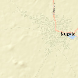 Nuzvid Street Map