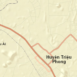 Huyện Triệu Phong Street Map