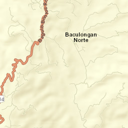 Baculongan Street Map