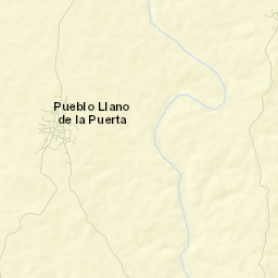 Llano de la Puerta Street Map