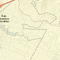 Santa Lucía Ocotlán Street Map