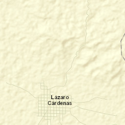 Lázaro Cárdenas Street Map