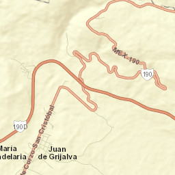 Juan del Grijalva Street Map
