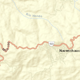 Navenchauc Street Map