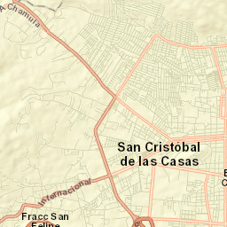 San Antonio del Monte Street Map