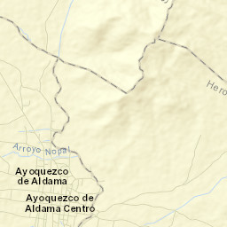 Ayoquezco de Aldama Street Map