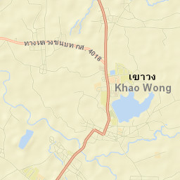 Khao Wong Street Map