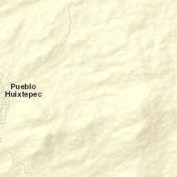 Huixtepec Street Map