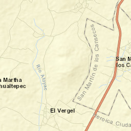 San Martín de los Canseco Street Map