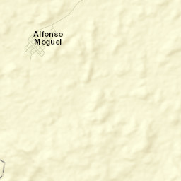 Alfonso Moguel Street Map