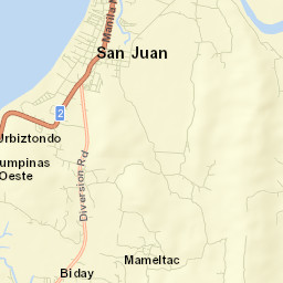 San Juan Street Map
