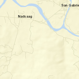 San Gabriel Street Map