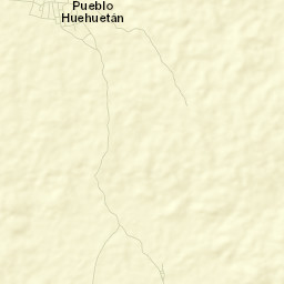 Huehuetán Street Map