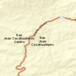 San Juan Cacahuatepec Street Map