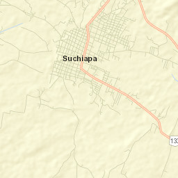 Suchiapa Street Map