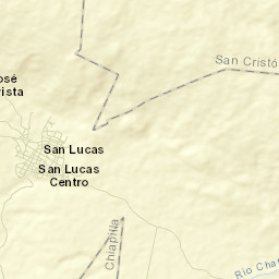 San Lucas Street Map