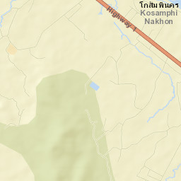 Amphoe Kosamphi Nakhon Street Map